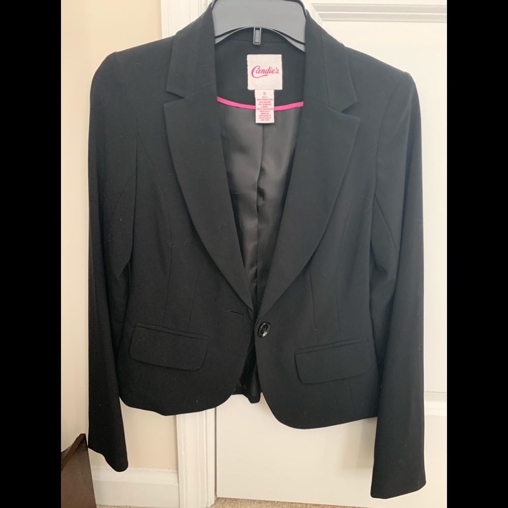 Candies black blazer